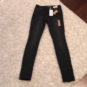 Faded Black Mudd Skinny Jeans - NWT